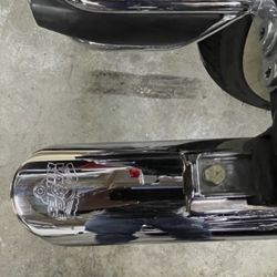 Vance And Hines Exhaust Slip On 0615RC & 0616RC For Harley Softail 