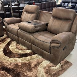 🔥 Reclining Sofa 🎁