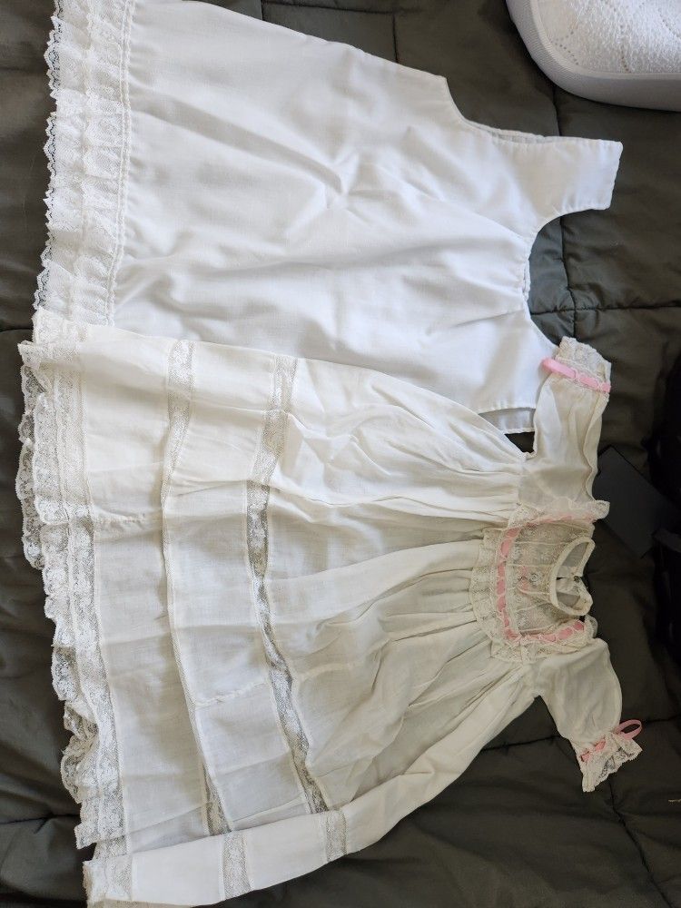 White Baptism Dress