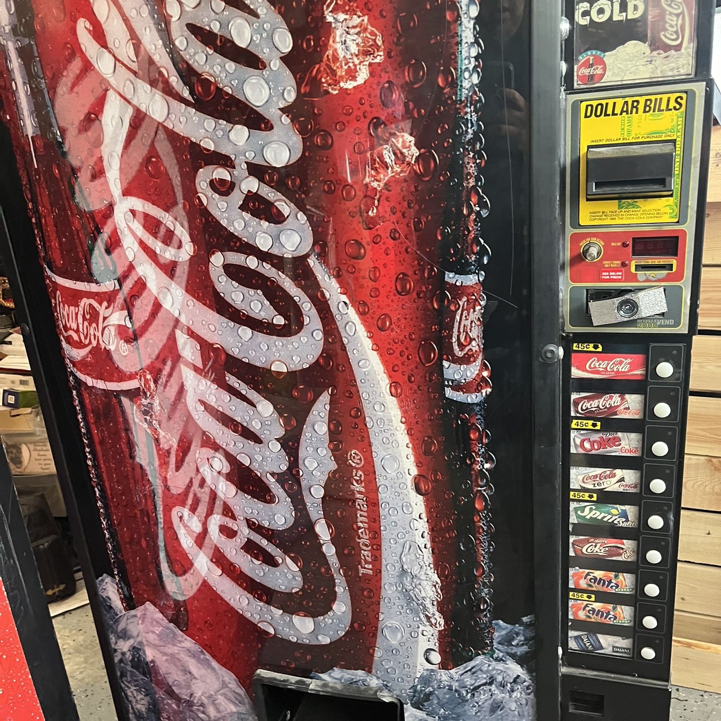 Classic Coca Cola Vending Machines 