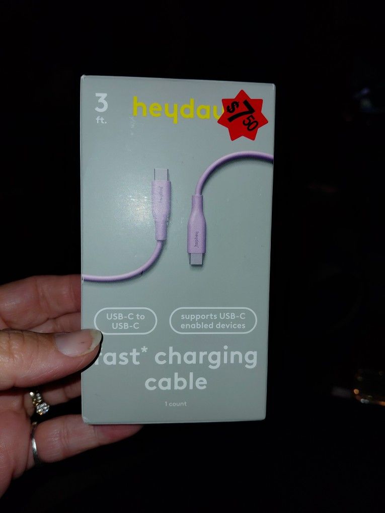 3ft Heyday Fast Charging Cable