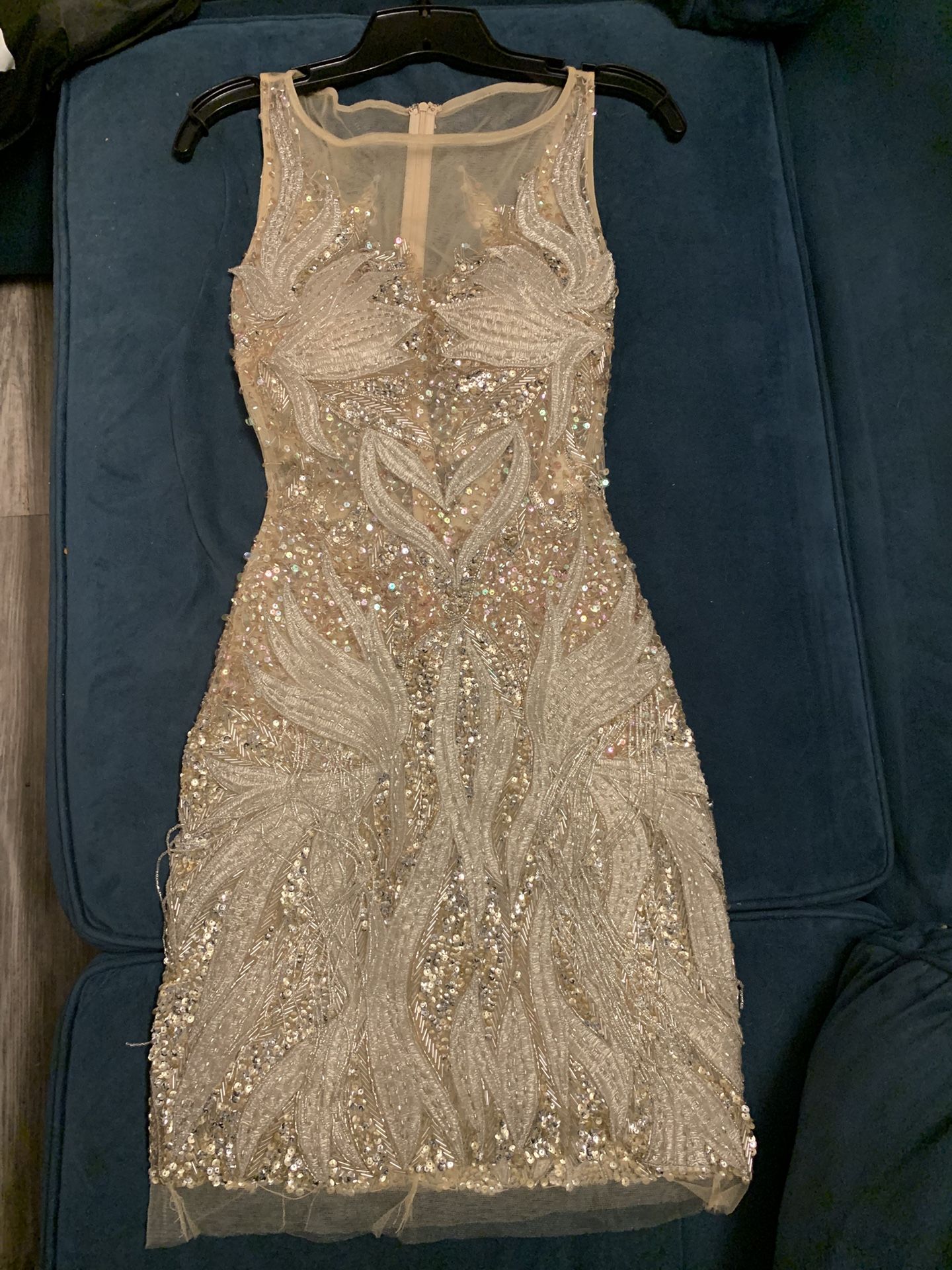 Jovani Sequin Short Dress