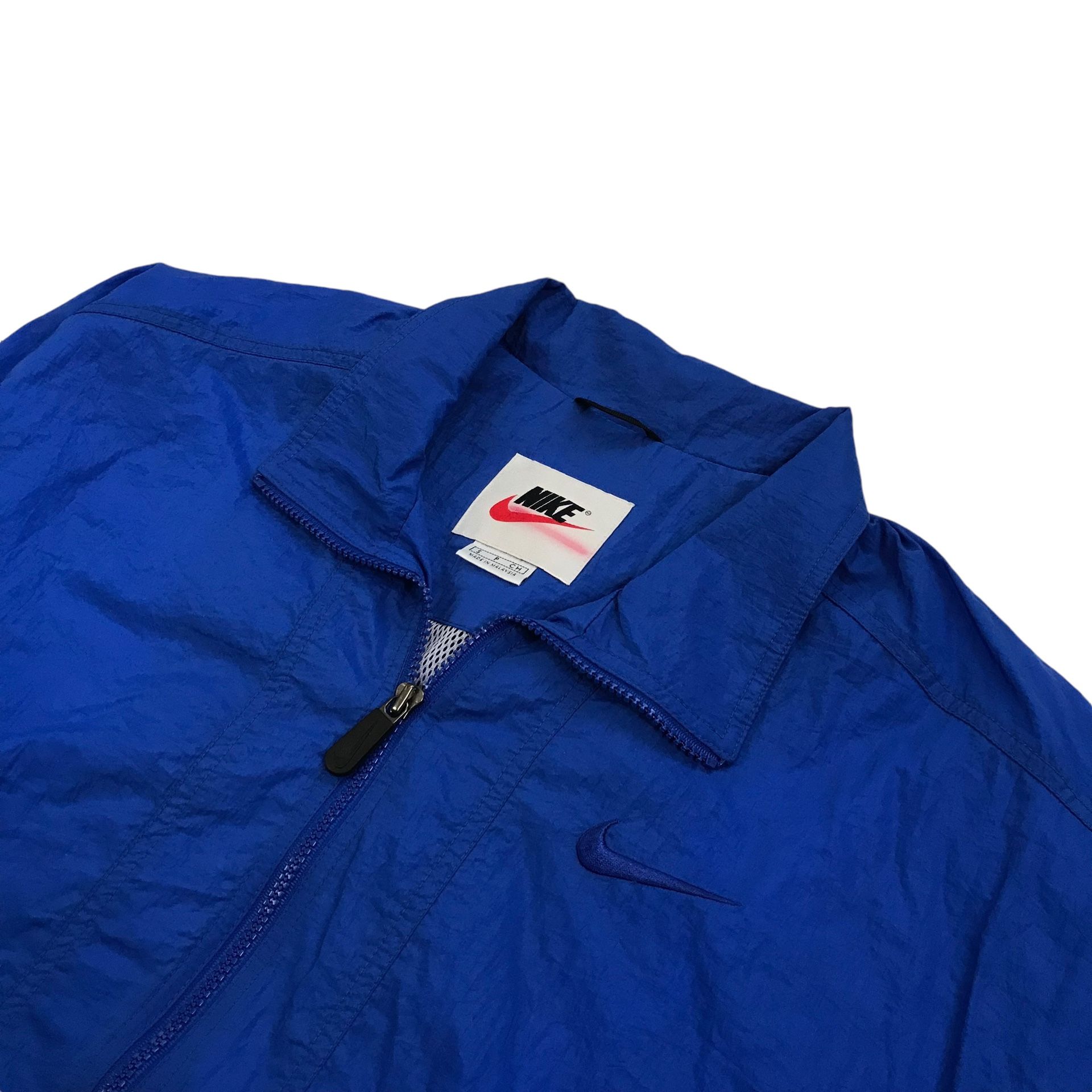 VINTAGE NIKE WINDBREAKER HOODIE SMALL S MENS JACKET SWOOSH TRAVIS 