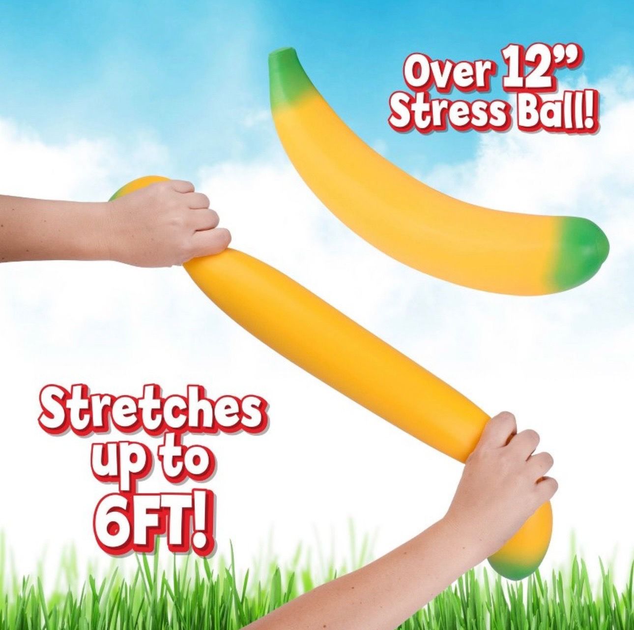 Sunny days jumbo squeezy banana $15