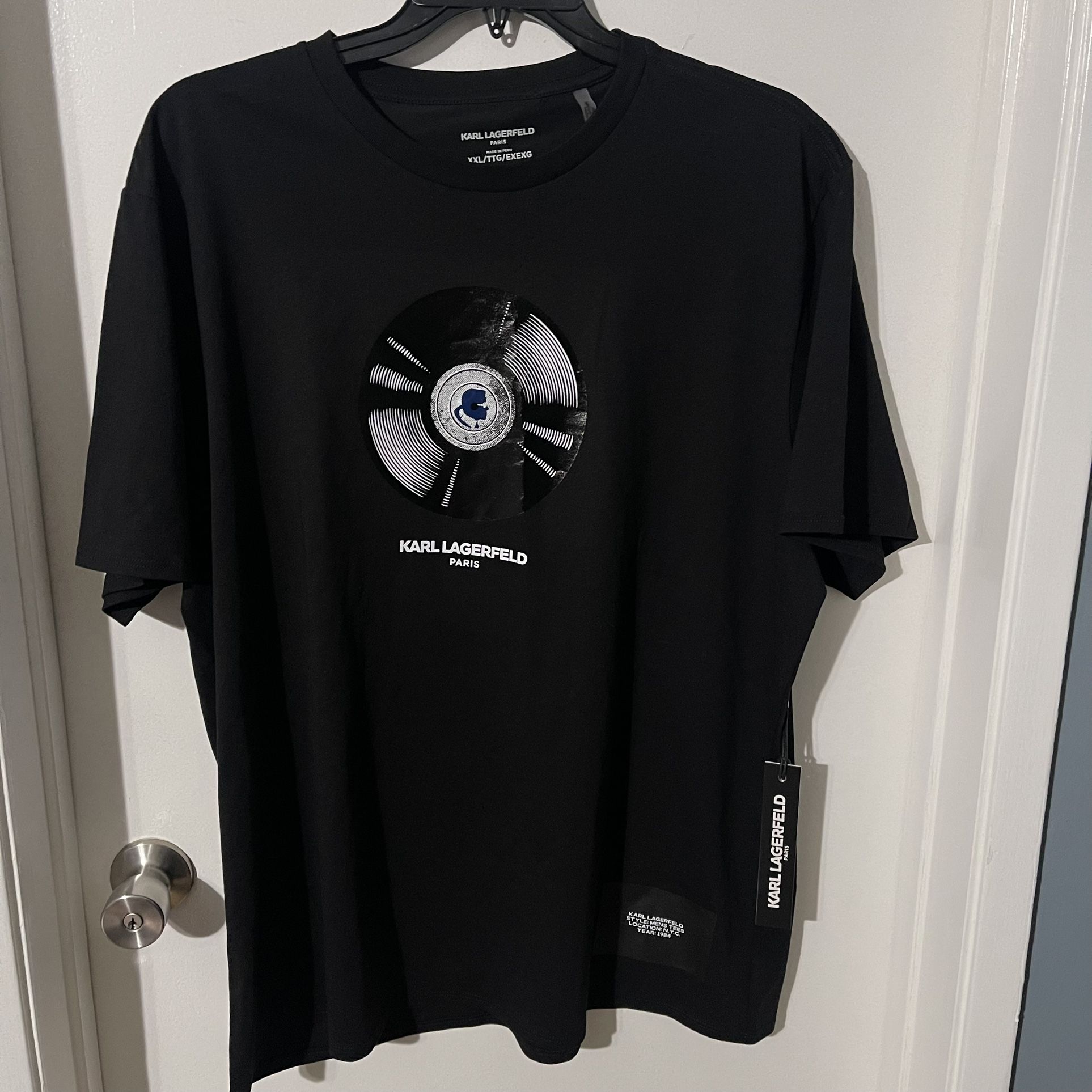 Karl Lagerfeld T-shirt Mens Size 2XL