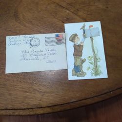 Vintage Lettters With Stamps