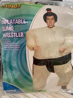 Inflatable Sumo Wrestler Child Costume