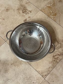 Stainless Steel Colander with Handles