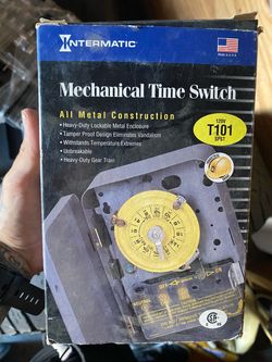 The Intermatic T101 Mechanical Time Switch