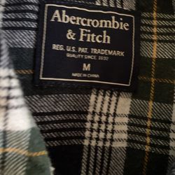 Abercrombie & Fitch Flannel Womens Size Med