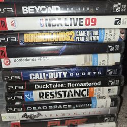 Playstation 3 Games Lot