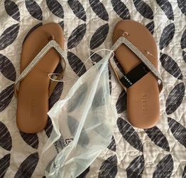 Torrid Rhinestone Thong Sandals