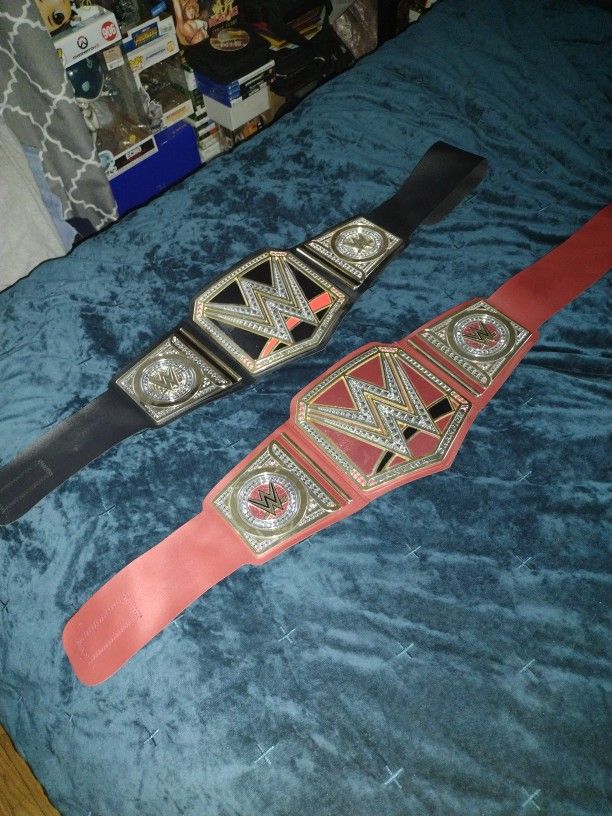 WWF Wrestling Belts Don't Miss