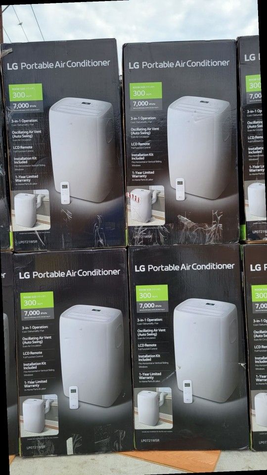 Portable Air Conditioner AC 300sqft LG New X7P7