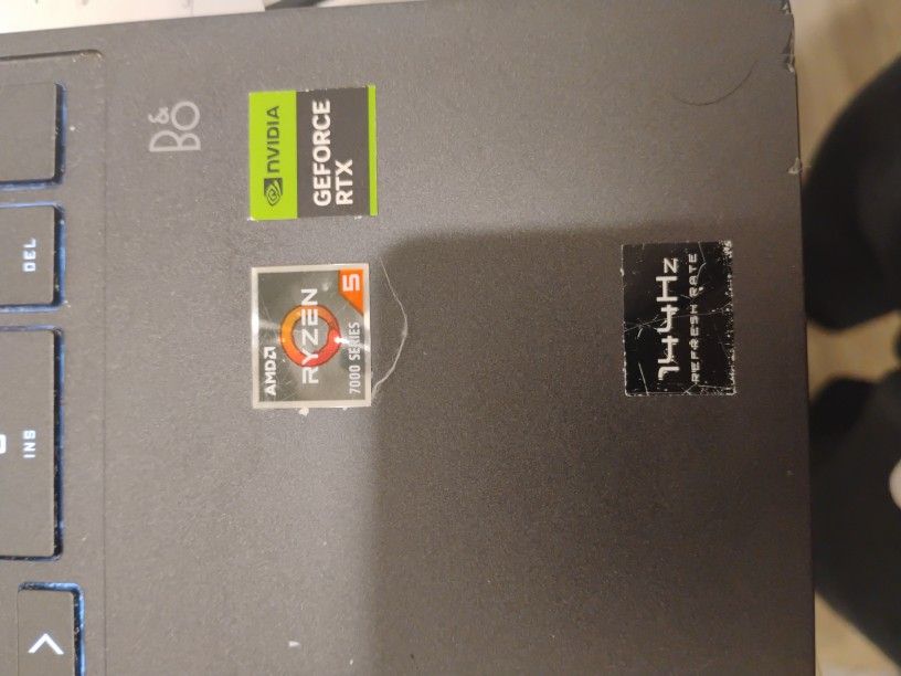 Victus Laptop Ryzan 5 7556hs Rtx2550 GB 16