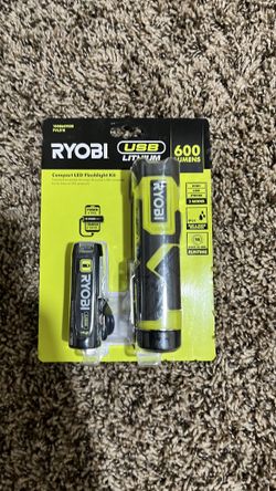 Ryobi flash light 600 lumens