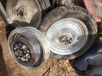 Harley fat boy wheels parts