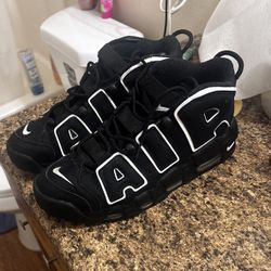 Nike Air More Uptempo’ Black White’ 2020