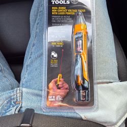 Klein Dual Range NC Voltage Tester W/ Laser Pointer