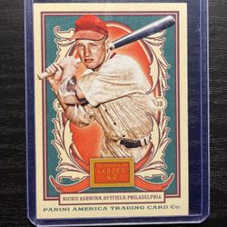 2013 Panini Golden Age Richie Ashburn Baseball Card #57