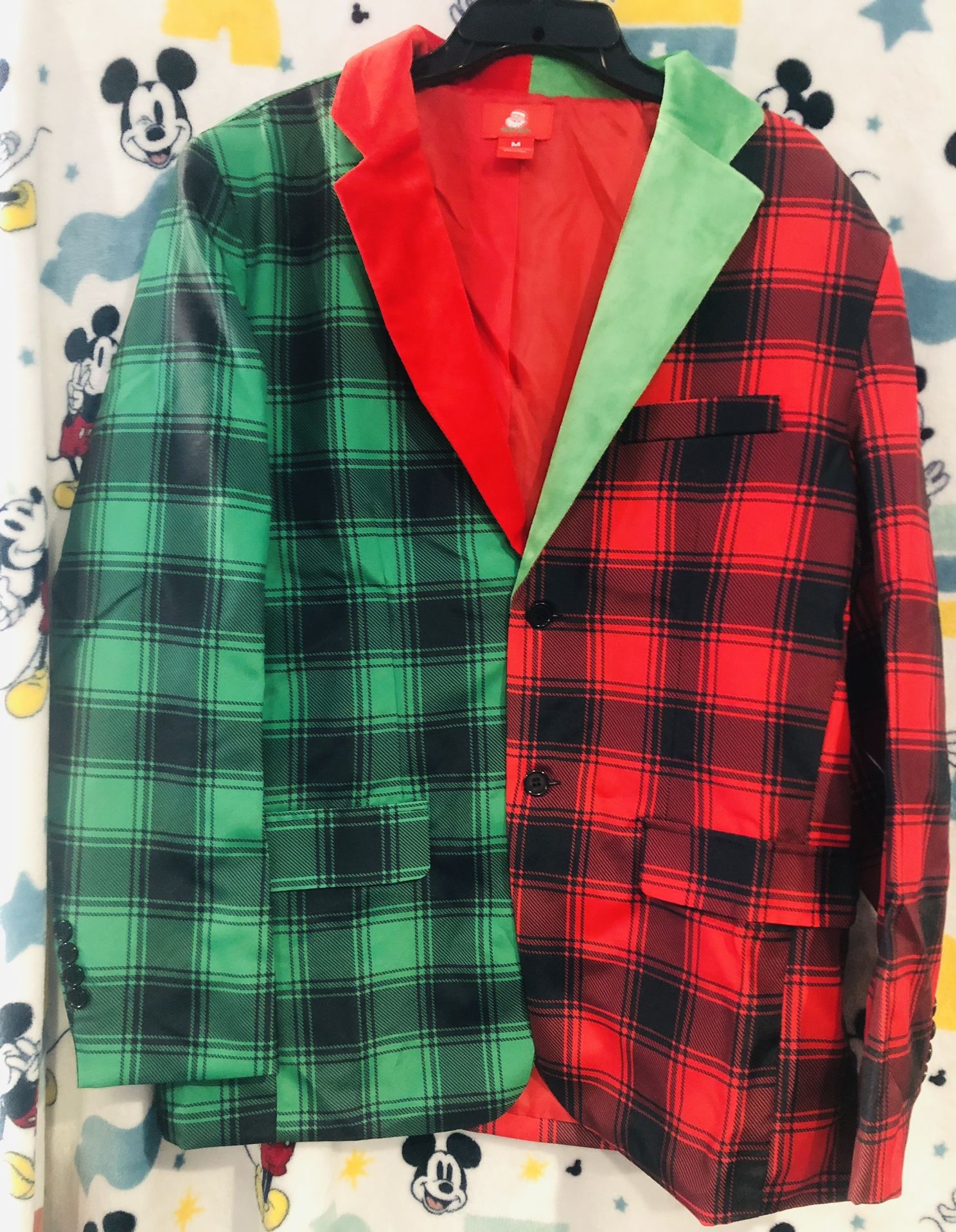 Men's Christmas Suit Jacket Size Medium 