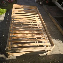 Ikea twin stackable beds with mattress boxes