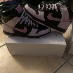 Nike Dunk High (YOU) Lilac Customs 