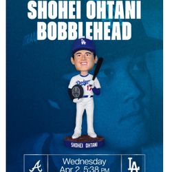 Dodgers Tickets OHTANI BOBBLEHEAD 