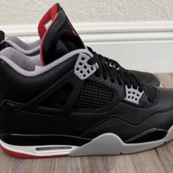 Jordan 4 Retro Bred Reimagined Size 12