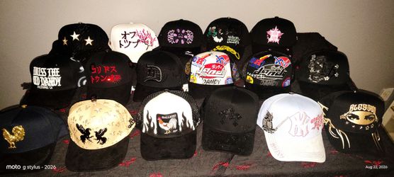 Barbas hats, dandy hats , baezxshifu, 31 hats etc