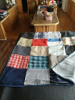 Handmade memory quilts
