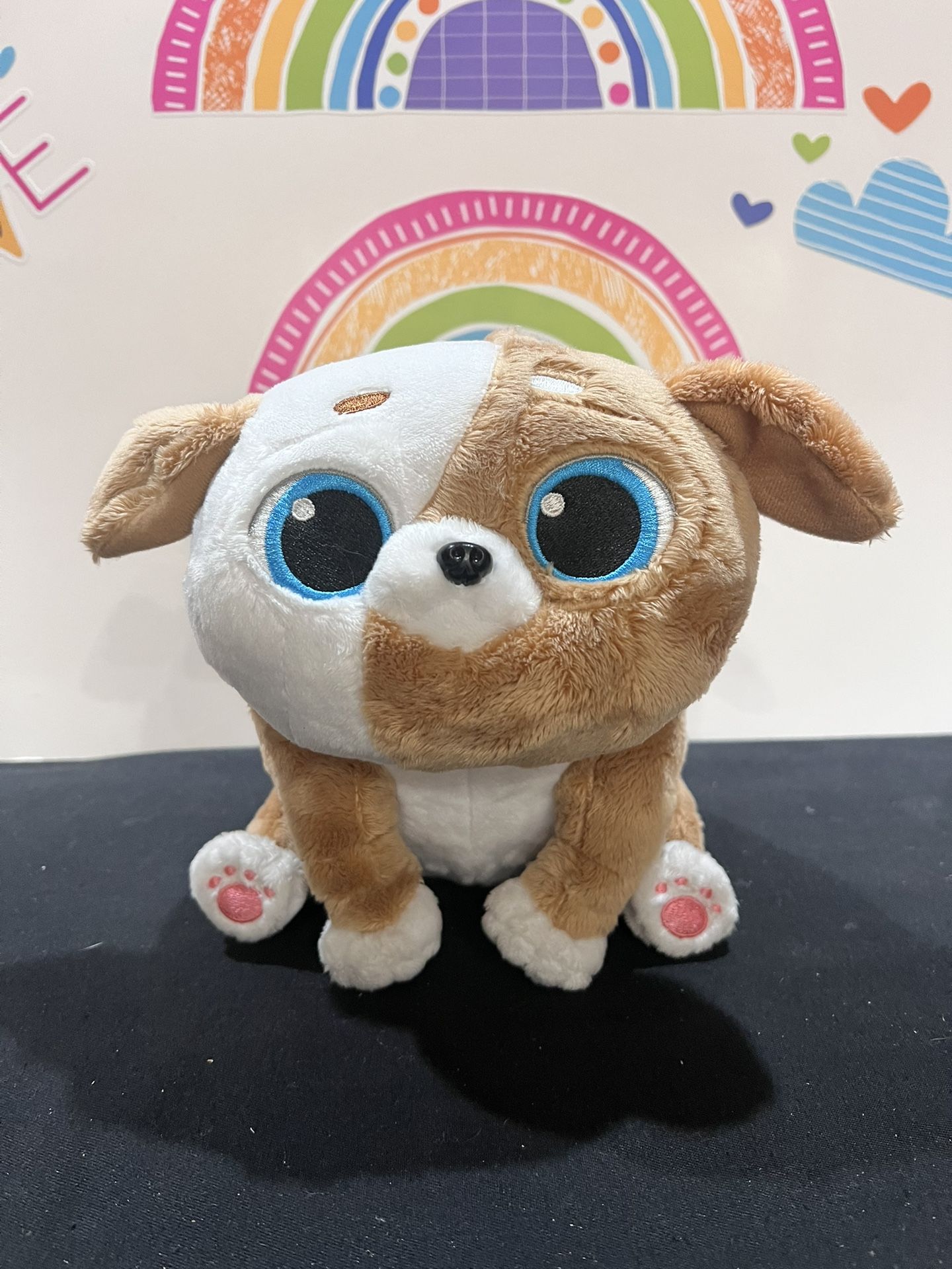 SECRET LIFE OF PETS “PICKLES”  RHE BULLDOG PUP -  8 INCH - LIKE NEW