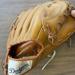 Genuine Leather Dodgers Baseball Glove