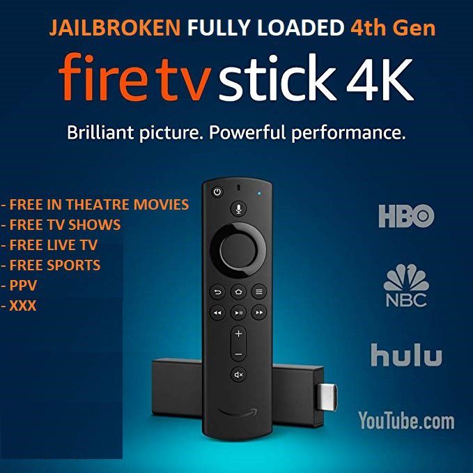 All New Amazon Fire Tv Stick 4th Gen W/Alexa voice remote New Design