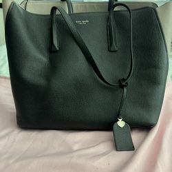 Black Kate Spade Large Tote