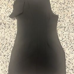 Women’s mini black dress
