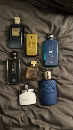 Colognes for sale dm for specific pricing