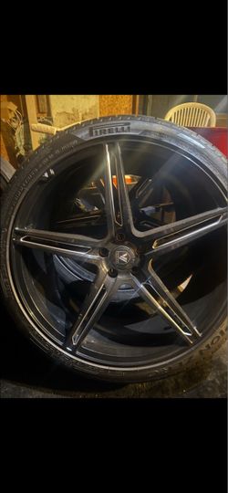 22” Asanti Black Label Wheels & Pirelli Scorpion Tires