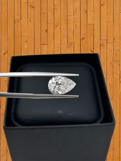 3.10 Carat lab-grown Certified Pear shape Diamond 💎