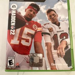 Xbox series X Madden 22