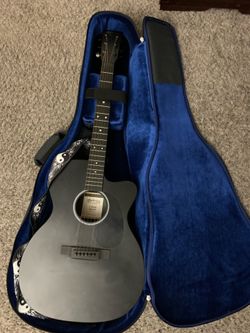 Guitar Martin x series special acoustic Jett black