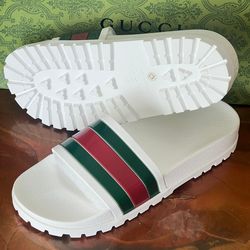 Gucci women men slides