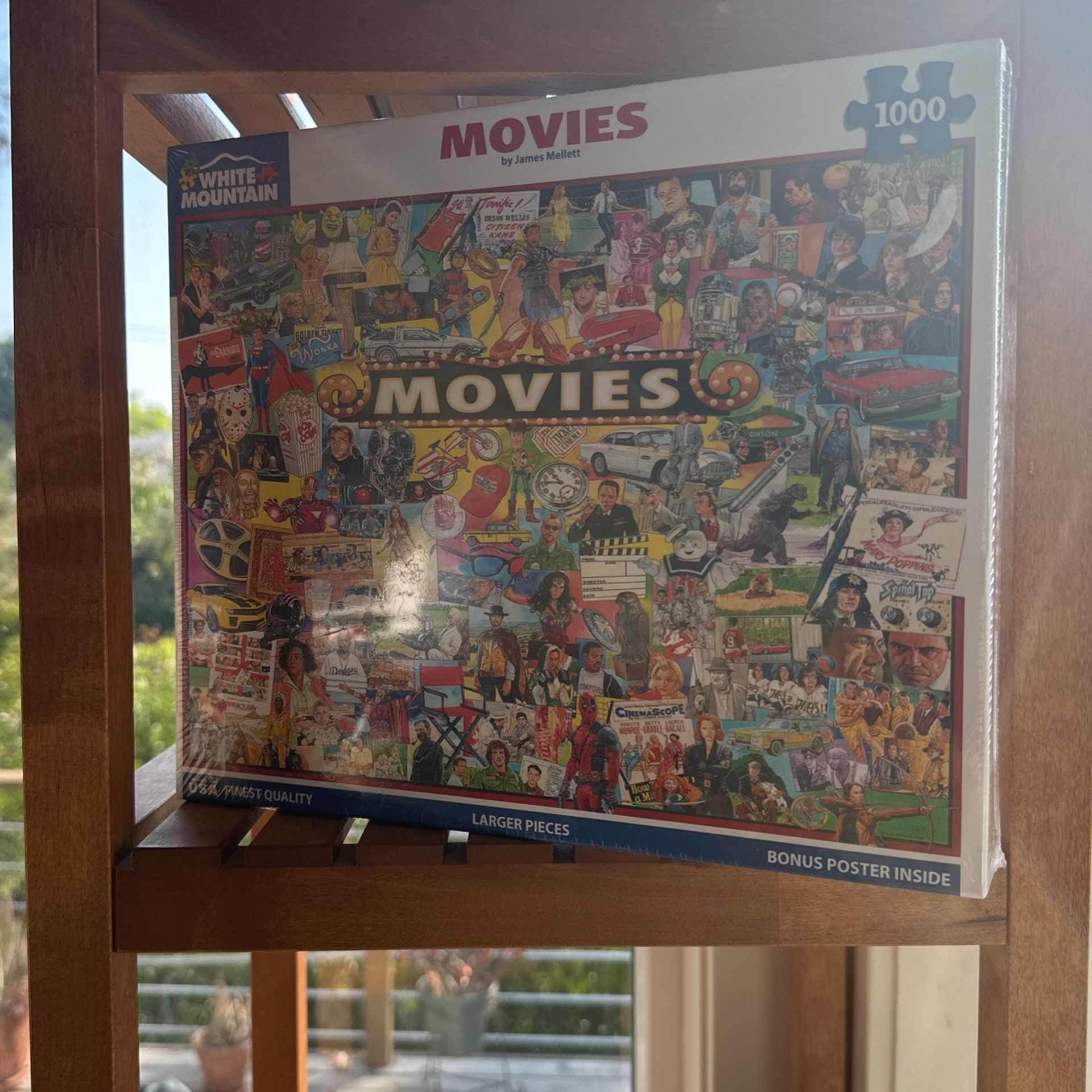 Movies By JamesMellet White Ocean Puzzle