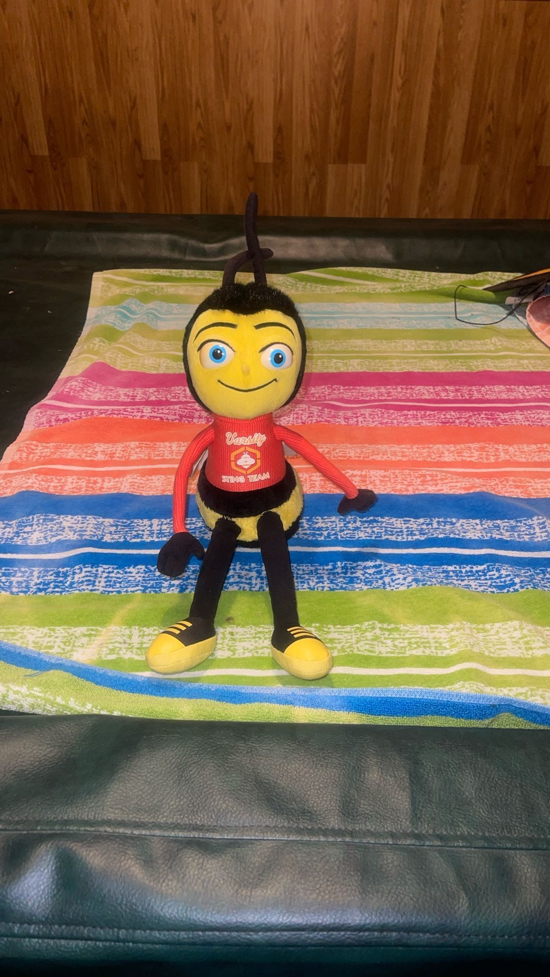 Barry From 2007 DreamWorks Bee Movie 14” Beanie Plush