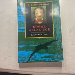 Edgar Allen Poe Book Cambridge