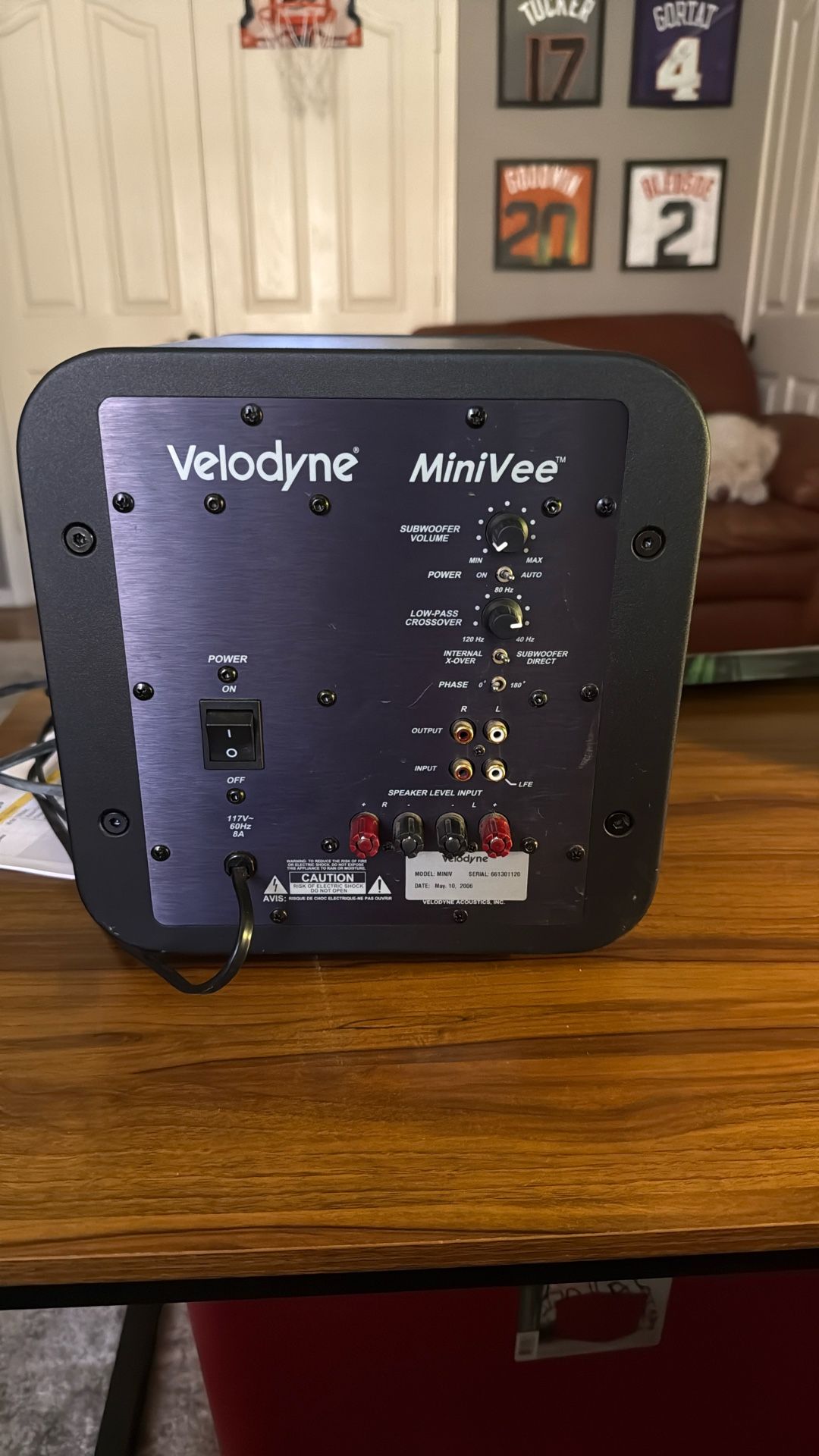 Velodyne miniVee Subwoofer