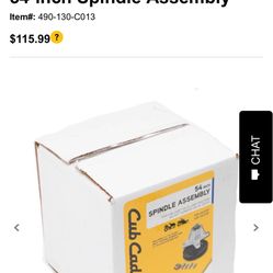 54-inch Spindle Assembly
