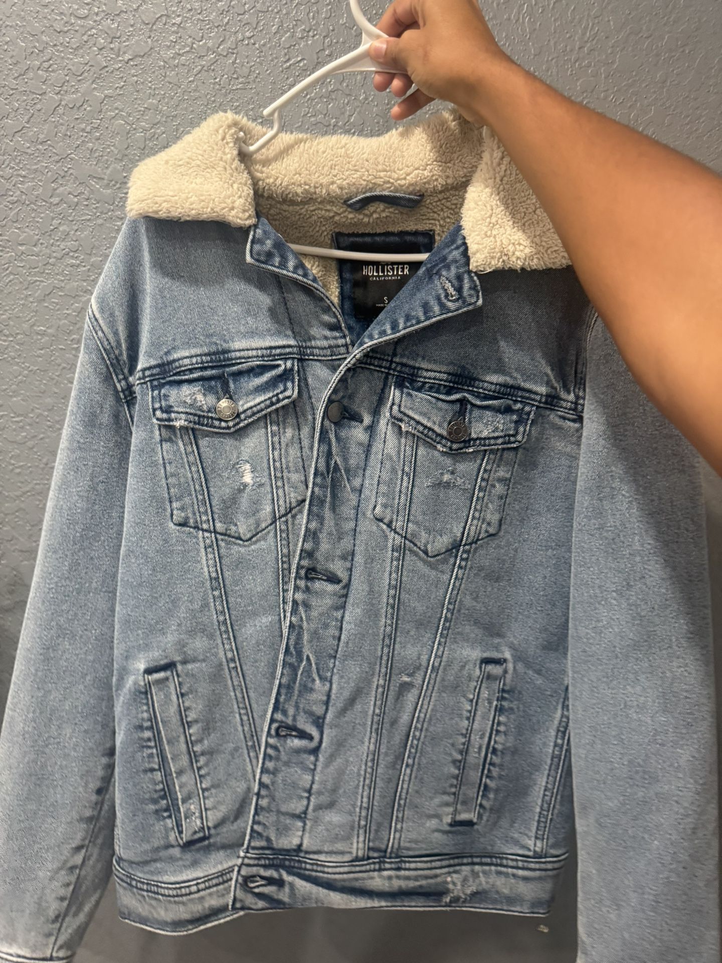 Hollister Jean Jacket Very Nice Never Used