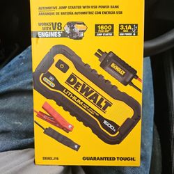 Automotive  Jump Starter With USB Power Bank 