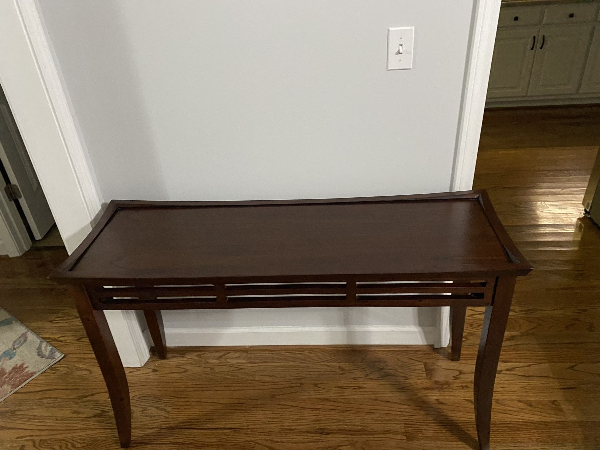 Wood Sofa Console Table